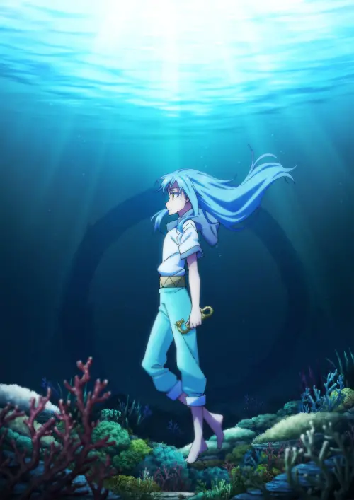 Movie poster "That Time I Got Reincarnated as a Slime the Movie: Tears of the Blue Sea"