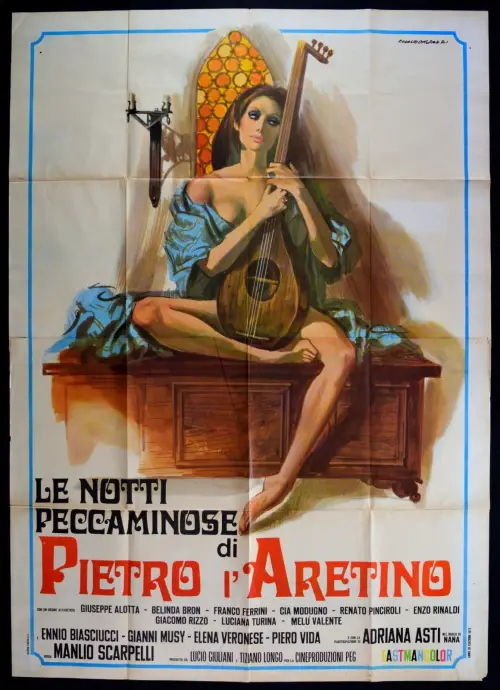Movie poster "Le notti peccaminose di Pietro l