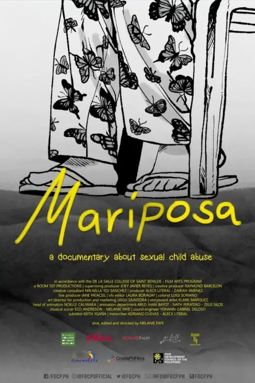 Movie poster "Mariposa"