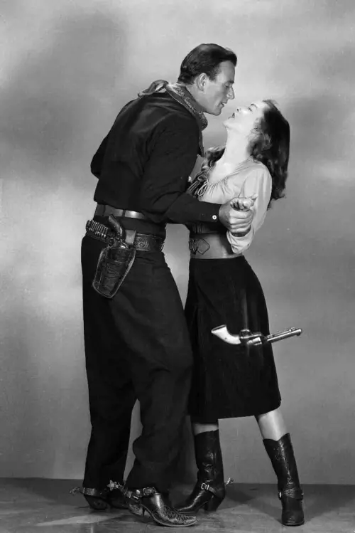 Movie poster "Tall in the Saddle"