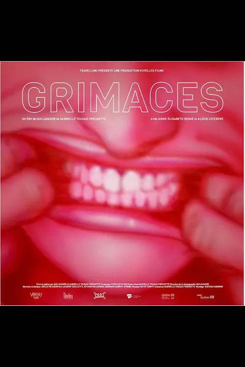 Movie poster "Grimaces"