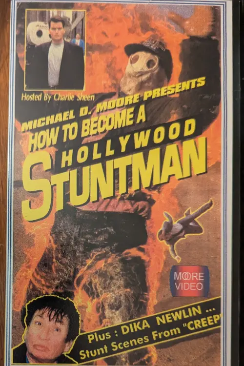 Movie poster "How To Become A Hollywood Stuntman"