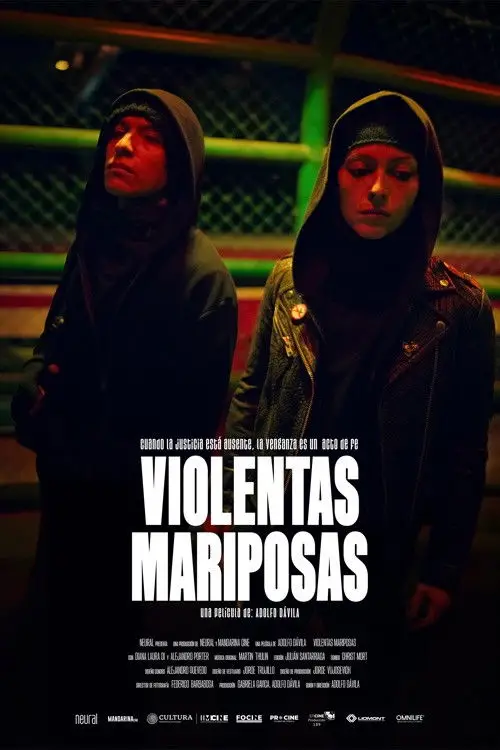 Movie poster "Violentas Mariposas"