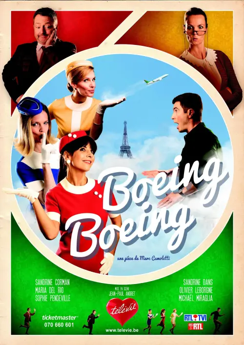 Movie poster "Boeing Boeing"