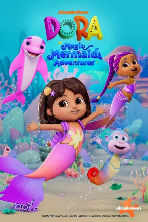 Movie poster "Dora the Explorer: Mermaid Adventures"