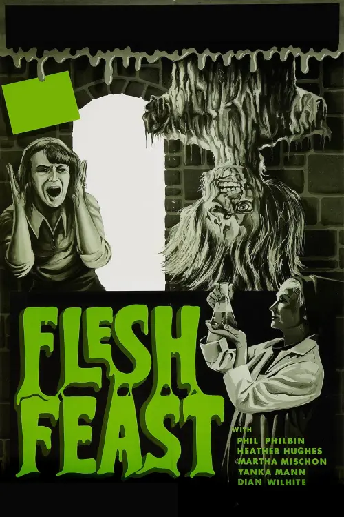 Movie poster "Flesh Feast"