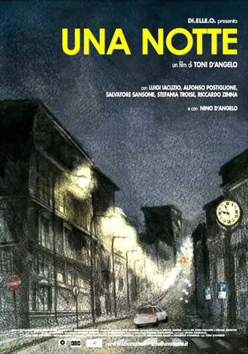 Movie poster "Una notte"