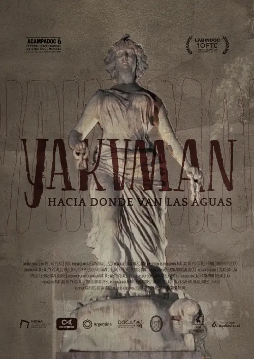 Movie poster "Yakuman: Hacia donde van las aguas"