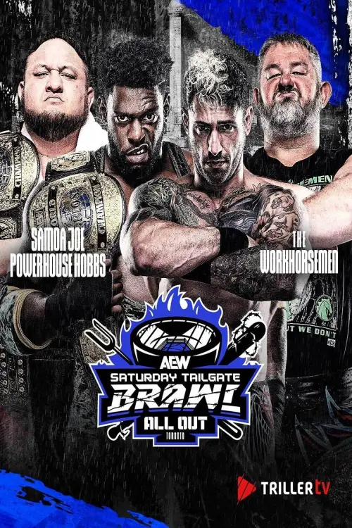 Movie poster "AEW All Out 2025: Saturday Tailgate Brawl"