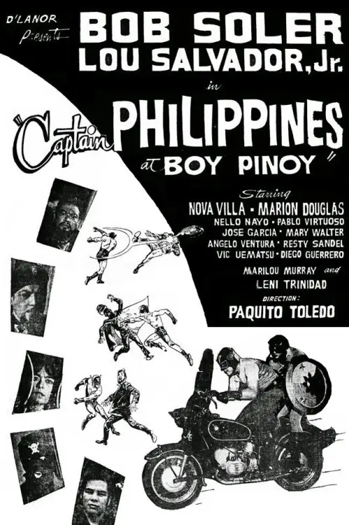 Movie poster "Captain Philippines at Boy Pinoy"
