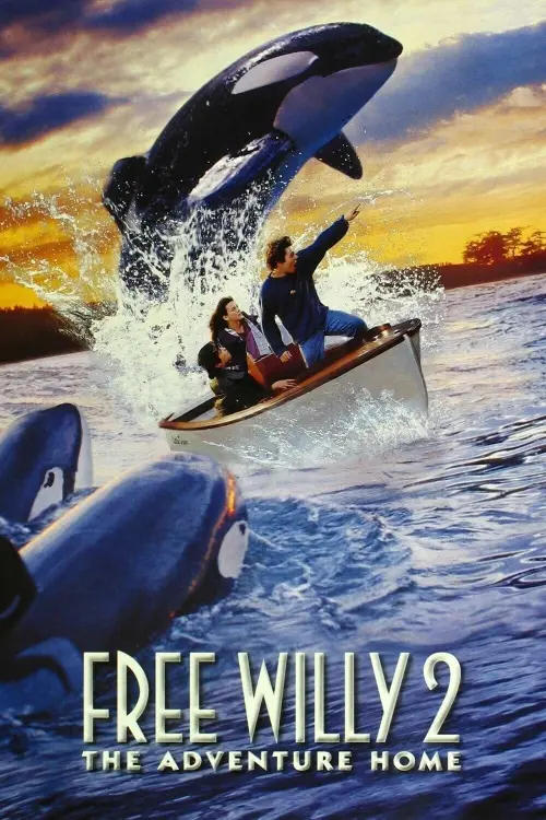 Movie poster "Free Willy 2: The Adventure Home"