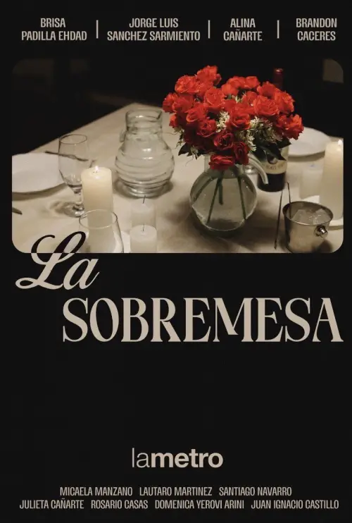 Movie poster "La Sobremesa"