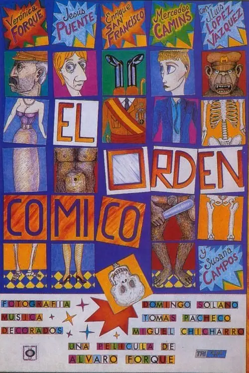 Movie poster "El orden cómico"