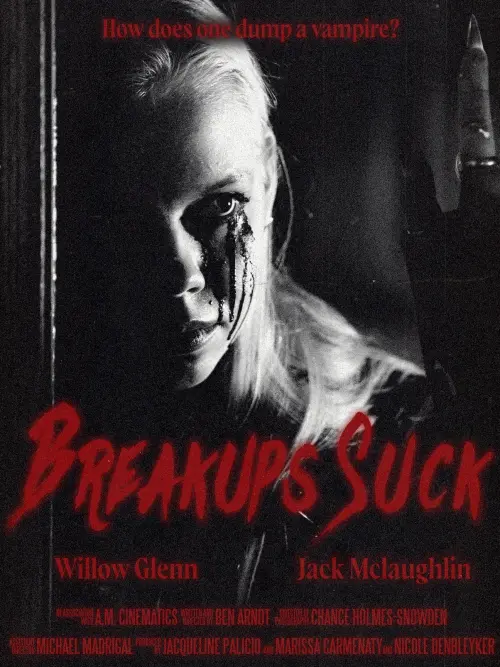Movie poster "Breakups Suck"