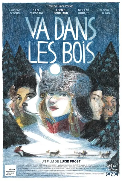 Movie poster "Va dans les bois"