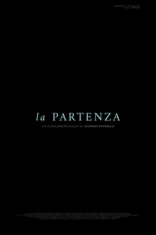 Movie poster "La partenza"