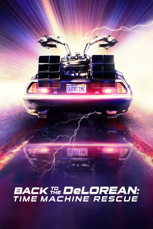Movie poster "Outatime: Saving the DeLorean Time Machine"