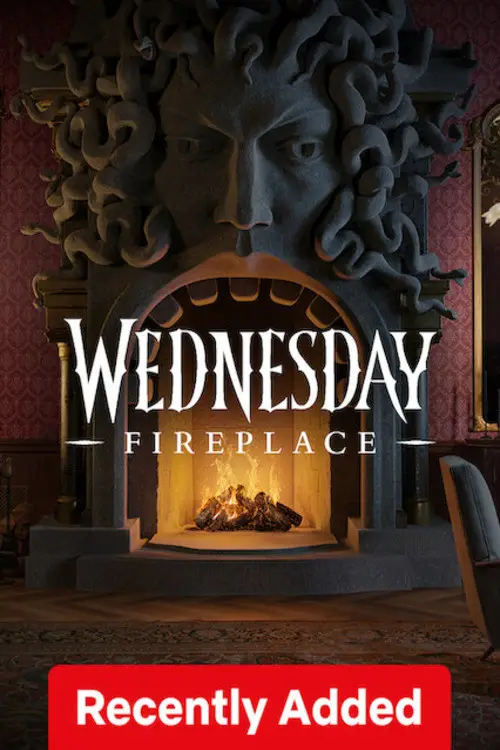 Movie poster "Wednesday: Fireplace"