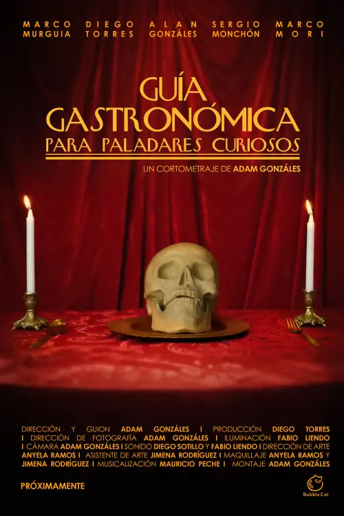 Movie poster "Gastronomic Guide for Curious Palates"