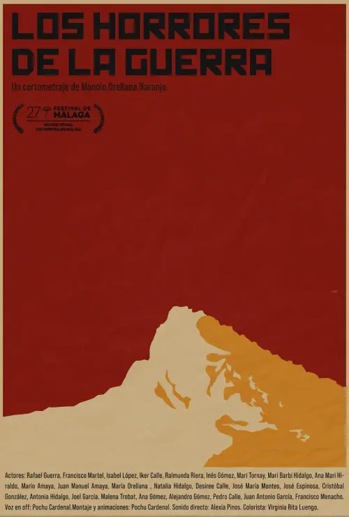 Movie poster "Los horrores de la guerra"