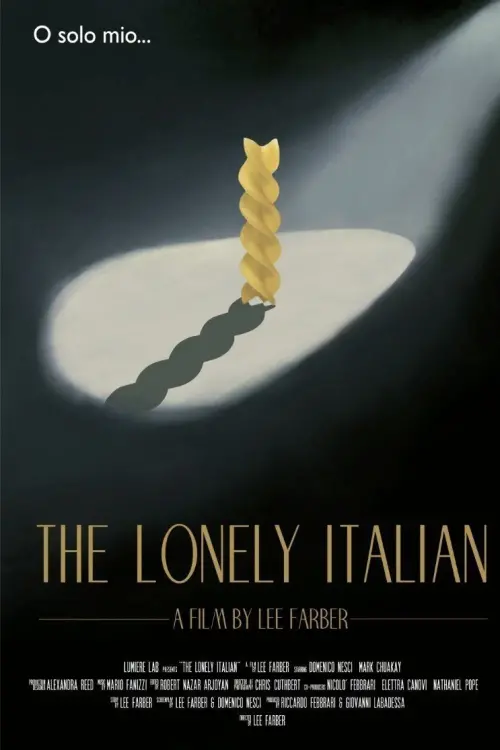 Movie poster "The Lonely Italian"