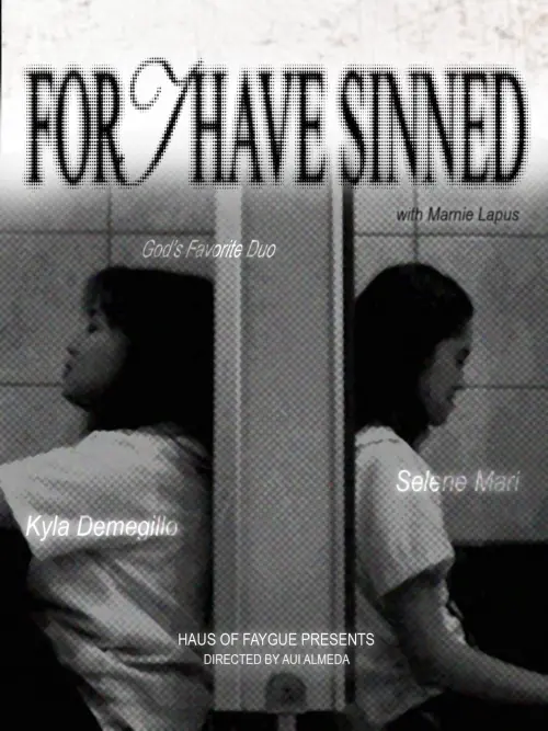 Movie poster "For I Have Sinned"