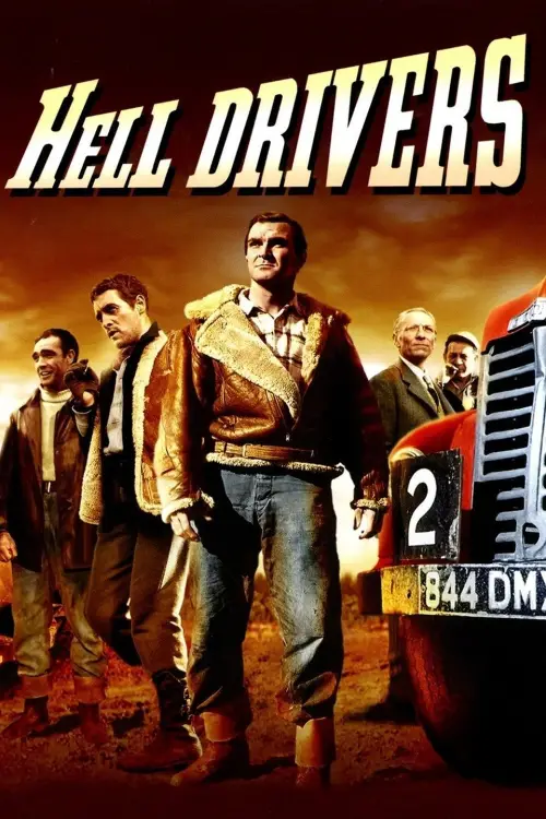 Movie poster "Hell Drivers"