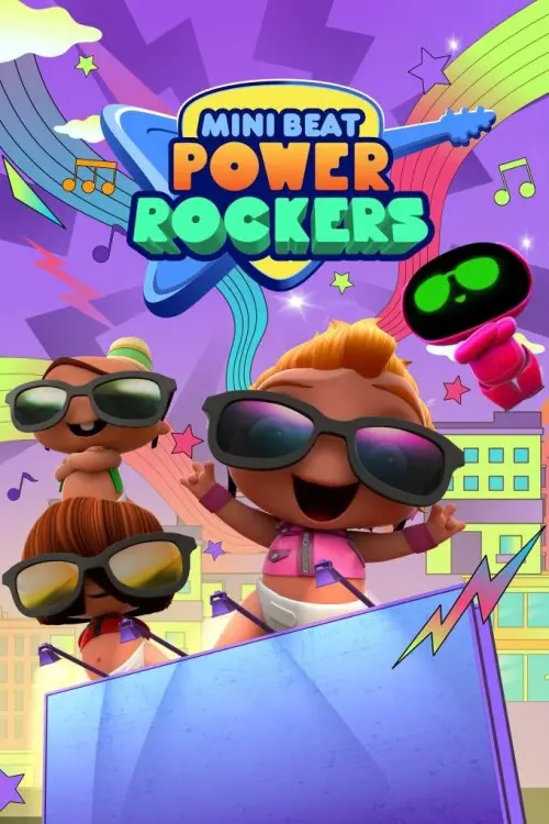 Movie poster "Mini Beat Power Rockers: The Movie"