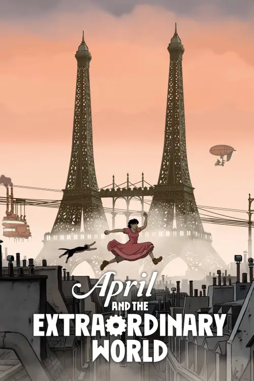 Movie poster "April and the Extraordinary World"