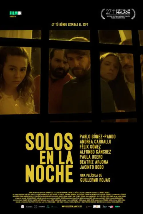 Movie poster "Alone In The Night"