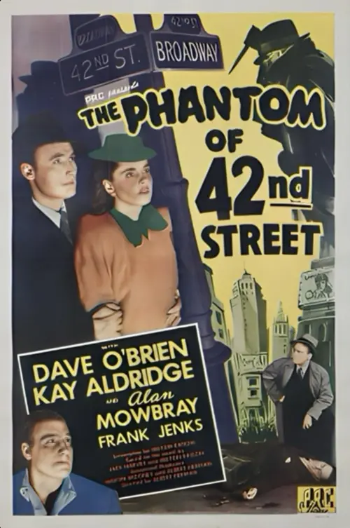 Movie poster "The Phantom of 42nd Street"
