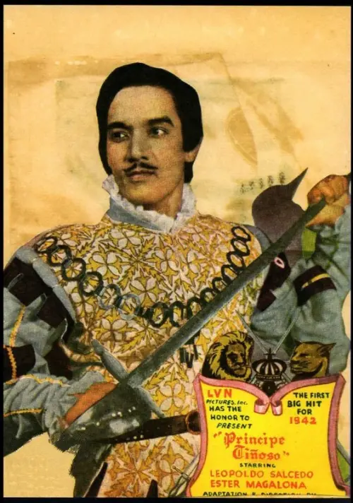 Movie poster "Principe Teñoso"
