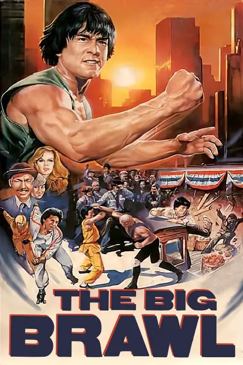 Movie poster "The Big Brawl"