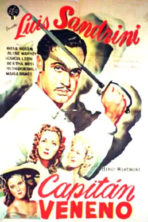 Movie poster "Capitán Veneno"
