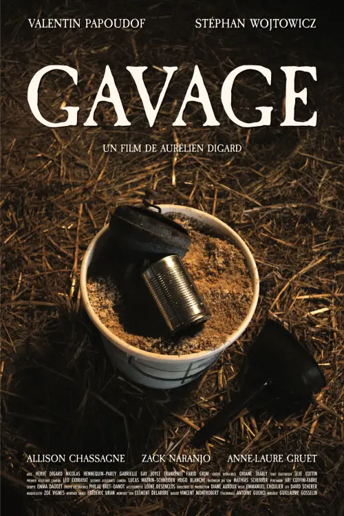 Movie poster "Gavage"