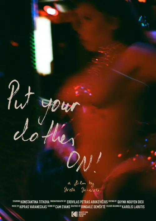 Movie poster "Put Your Clothes ON!"