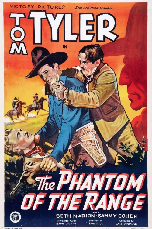 Movie poster "The Phantom of the Range"