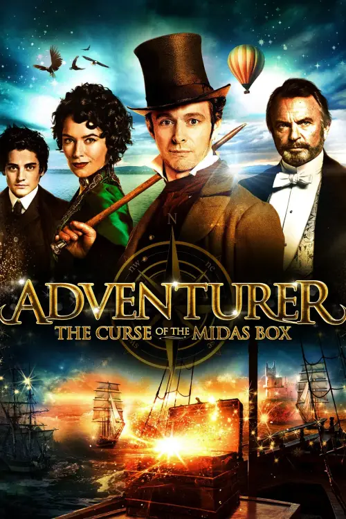 Movie poster "The Adventurer: The Curse of the Midas Box"