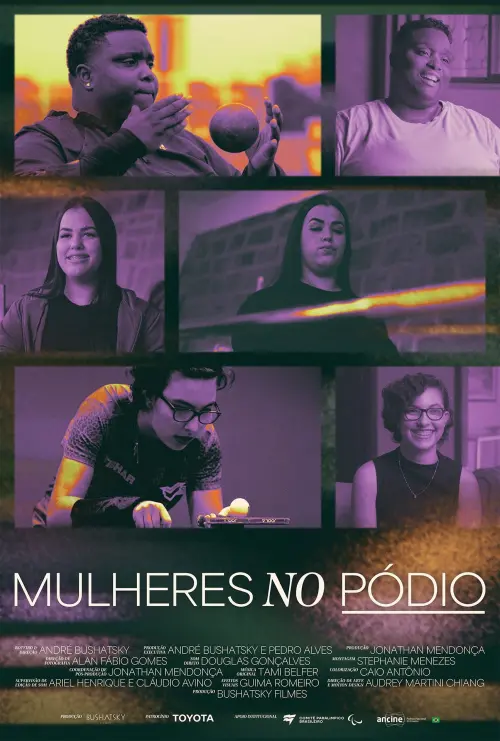 Movie poster "Mulheres no Pódio"
