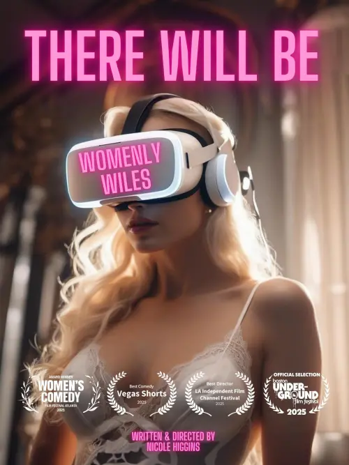 Movie poster "There Will be Womanly Wiles"