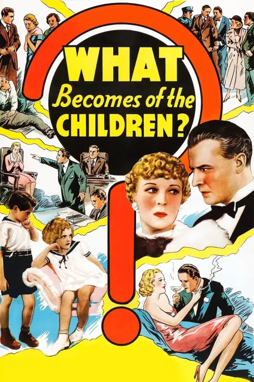 Movie poster "What Becomes of the Children?"
