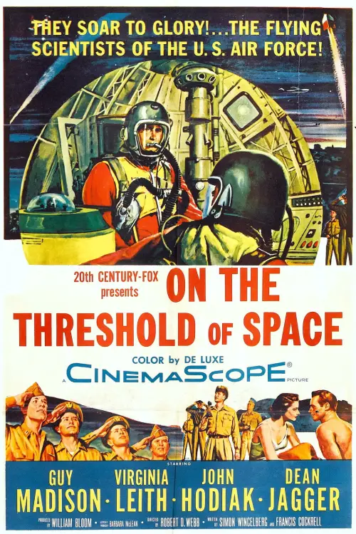 Movie poster "On the Threshold of Space"