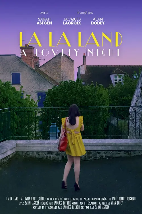 Movie poster "La La Land : A Lovely Night (Sweded)"