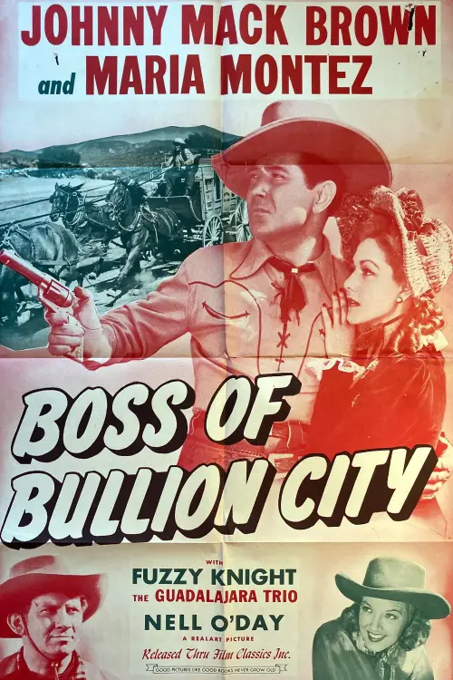 Movie poster "Boss of Bullion City"