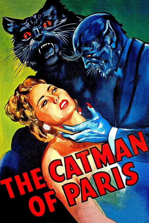 Movie poster "The Catman of Paris"