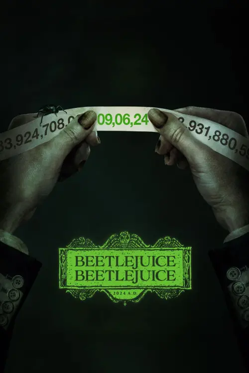 Movie poster "Beetlejuice Beetlejuice"