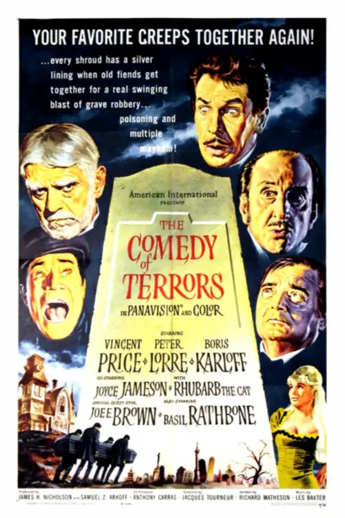 Movie poster "The Comedy of Terrors"