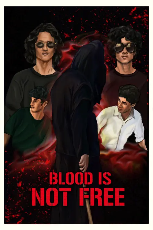 Movie poster "Blood is not Free"