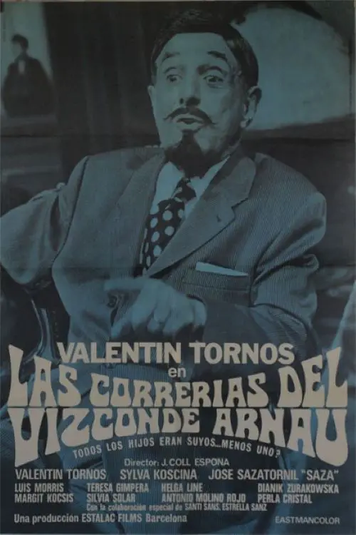 Movie poster "Las correrías del Vizconde Arnau"