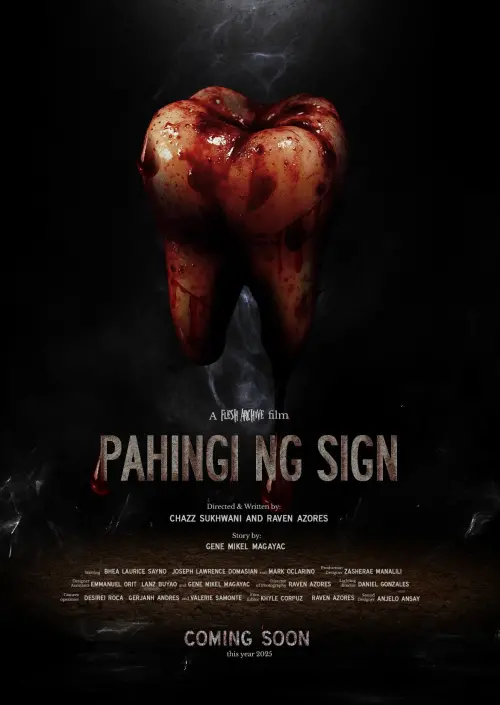 Movie poster "Pahingi ng Sign"